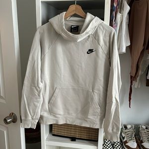Nike Tan Mock Neck Hoodie